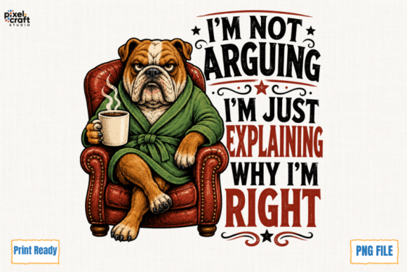 Download Sarcastic Bulldog Funny Quote PNG - Dog Collection