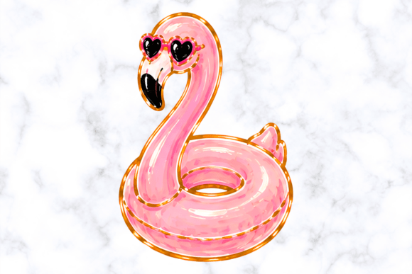 Download Pink Flamingo Pool Float Clipart - Pool Collection