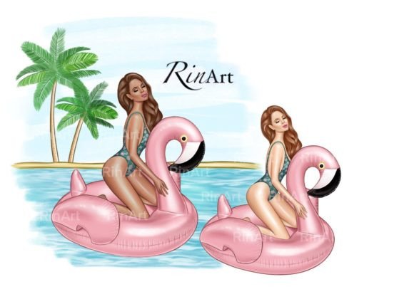 Download Summer Girl Float Pool - Premium Resources