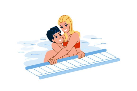 Download Couple Pool Vector - Pool Collection